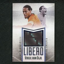 2024 Futera Unique Virgil van Dijk Libero Game Jersey Blue 6/9 Netherlands 69110