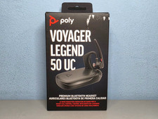 Poly Voyager Legend 50 UC Bluetooth v5.4 Headset w/ Wireless Charge Case - New 