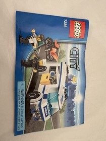 Lego City 7286 Prisoner Transport Building Toy 173 pcs Complete 