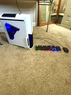Gaming PC Setup - GTX 1050 Ti, Ryzen 3 1200, 16GB RAM, SSD - Ready to Use!