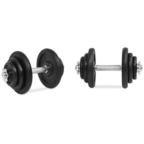 Hantelset 18-tlg. 40kg Guss Gusseisen Kurzhanteln Hanteln Gewichte vidaXL - Bild 2 von 6
