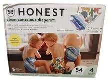 Honest diapers size 4, 54 Diapers