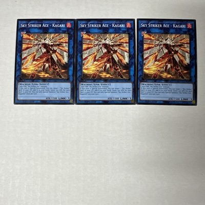 3x Sky Striker Ace - Kagari (Alternate Art) Common L26D-ENS25