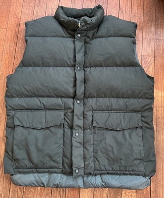 Cabela s Men s L Tall Premier Northern Goose Down Puffer Vest Green