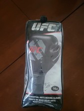 UFC Mixed Martial Arts Boxing Gloves MMA FloMotion Technology Black New