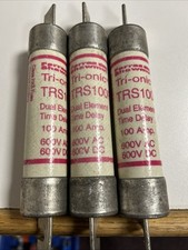 3 Ferraz Shawmut Tri-Onic TRS 100R 100Amp 600V AC 600V DC Fuses