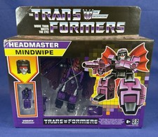 Hasbro Transformers G1 Retro Headmaster Mindwipe Action Figure 2020 Reissue