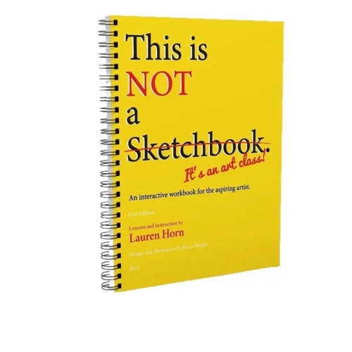 This is Not a Sketchbook Cross-Border Bestseller Interactive Drawing & Coloring - Picture 1 of 4