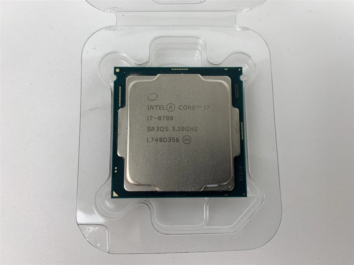 Intel Core i7-8700 Processor Model Computer Processors LGA 1151