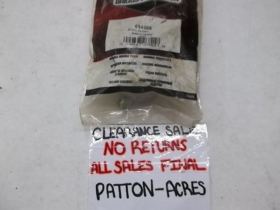 Float Bowl & Screw 694908 for Briggs & Stratton 283702; 283707; 284702; 284777;