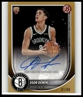 2025-26 Bowman Basketball Gold Auto /50 Egor Demin RC