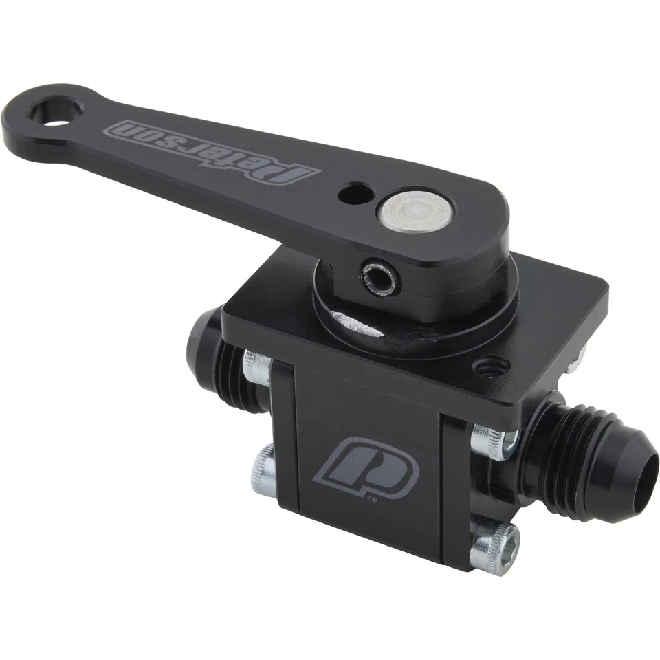 Válvula de cierre de combustible de montaje en panel Peterson Fluid Systems 09-0910, AN6 Foto 3 de 4