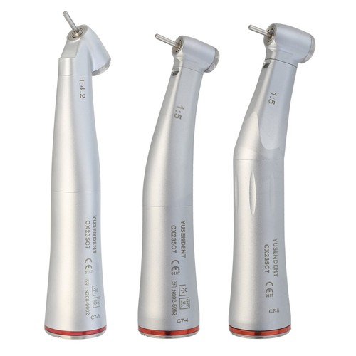 COXO 1:1 1:5 Dental Contra Ángulo Eléctrica Pieza de Mano Fibra Óptica 45 LED Quirúrgicos - Imagen 2 de 90