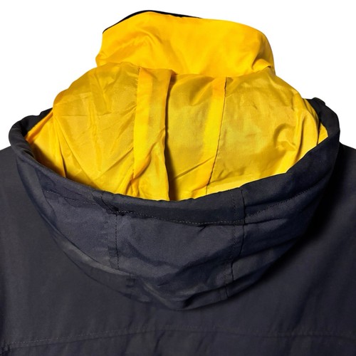 Tommy Hilfiger Down Feathers Hooded Winter Coat Multiple Pockets Men's M Black - Picture 10 of 12