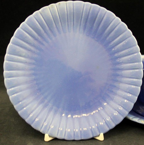 Stangl Colonial Blue Lot of 1 Bread & Butter Plate with 2 Cup & Saucer Sets - Picture 2 of 5