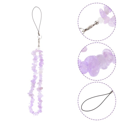 Handy-Schlüsselband Aus Kristall Charme Telefongelenk Lanyard Mit Perlen - 第 1/12 張圖片