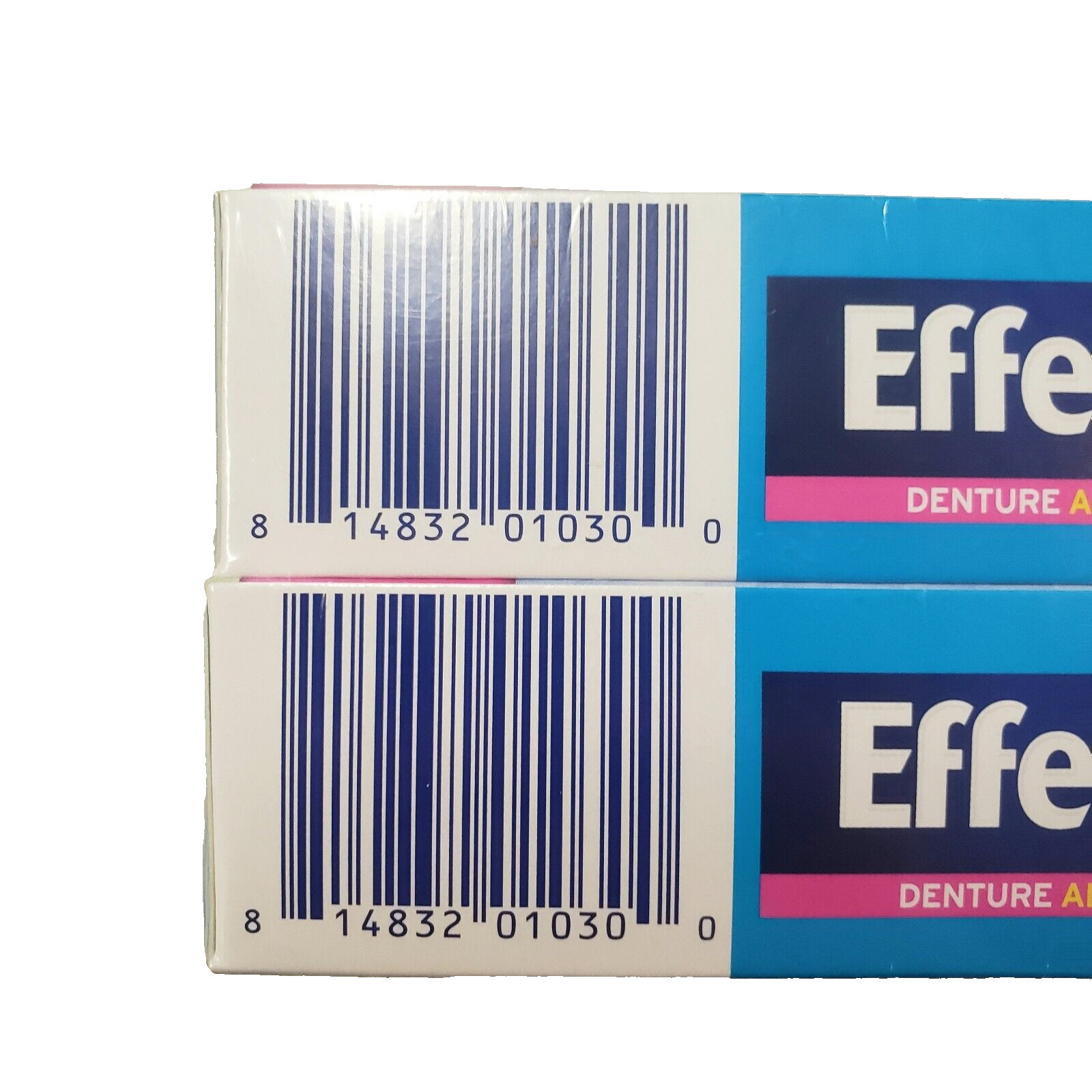 Lot of 6 Effergrip Minty Fresh Denture Adhesive Cream 1.5oz