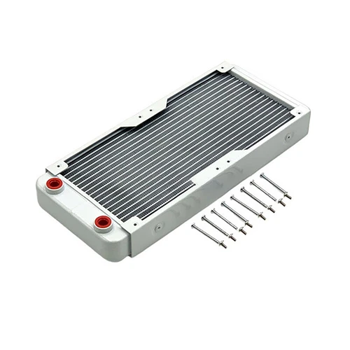 PC Water Cooling Radiator Aluminum For CPU GPU RAM Heatsink Exchanger Fan Cooler