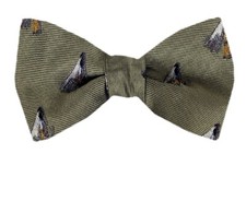 Men's 100 Silk Designer Self Tie Woven Bowtie- NWT