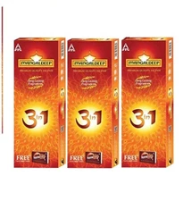 Mangaldeep 3in1 Agarbatti - Premium, Charcoal Free Incense Sticks Pack of 3