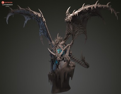 Figurine de Sindragosa, World of Warcraft, Impression 3D Wow