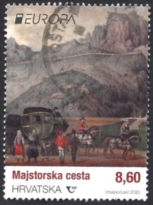 str. EU-Croatia 2020 Europe (C.E.P.T.) 2020 - Antique Postal Lanes