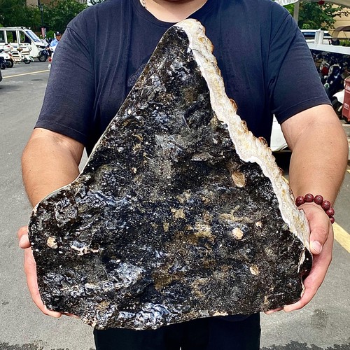 24.22LB Beautiful natural yellow crystal cave entrance large restoration - 第 13/13 張圖片