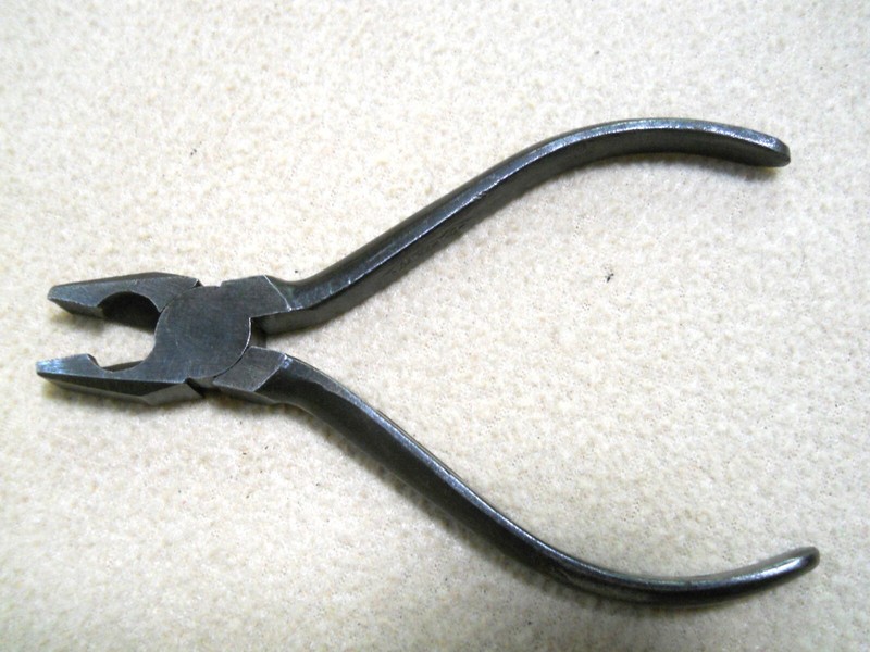 Vintage UTICA 5" Lineman's Tools / Pliers / Pre 1913