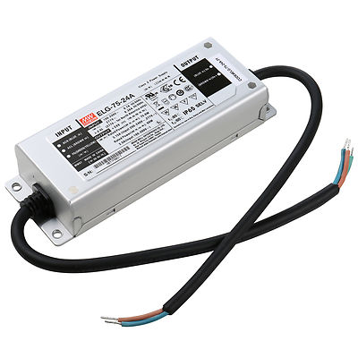 MeanWell ELG-75 48~75W Constant Voltage & Steady Current LED Driver Power Supply