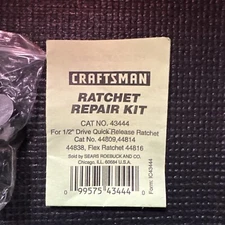 OEM SEARS Craftsman Ratchet Repair Kit 43444 44809 1/2” Dr 44814 44816 USA ONLY