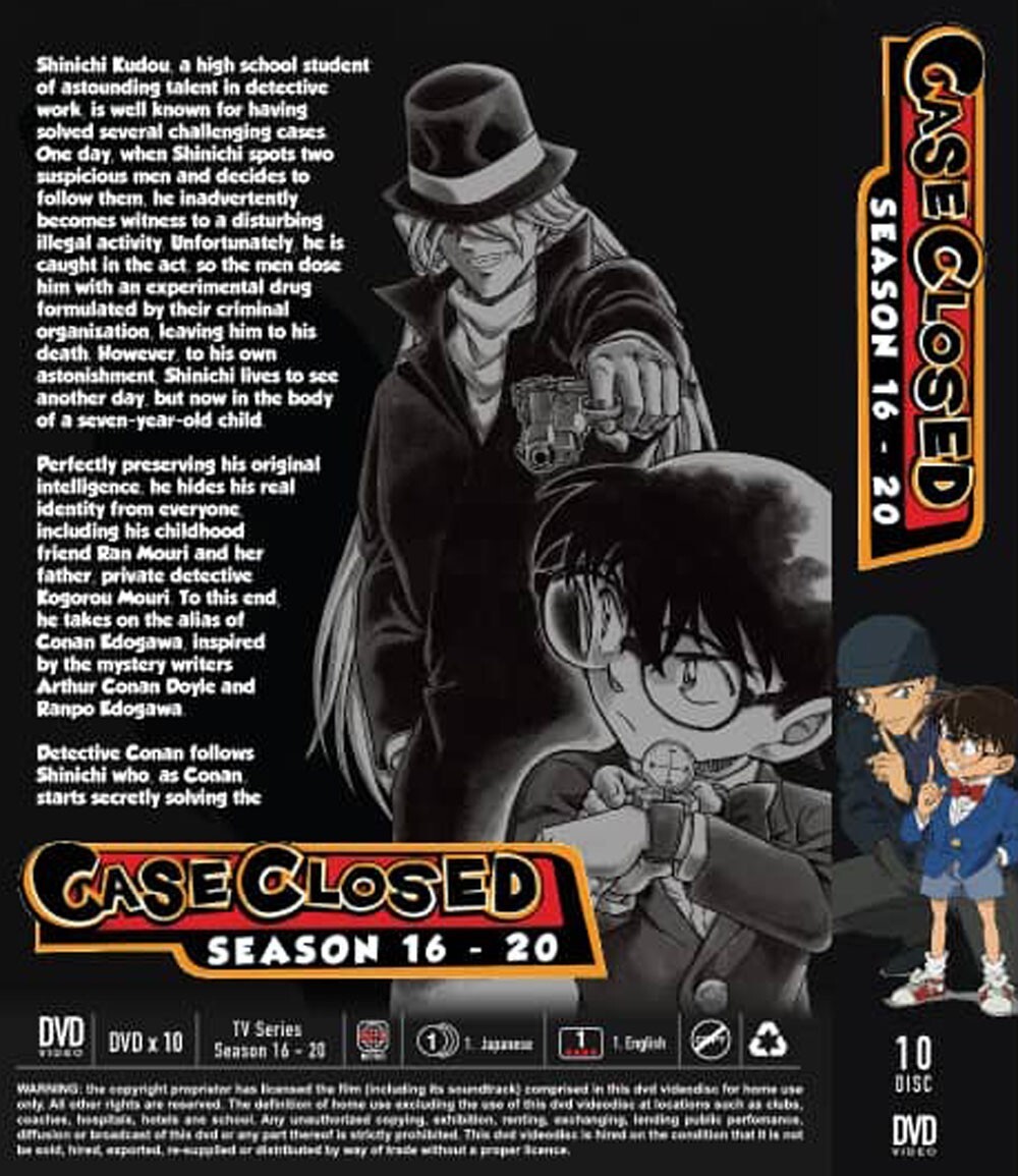 (未使用･未開封品)　Case Closed: Season Four [DVD] [Import] og8985z Amazon.com: Case Closed: Season 4 (Super Amazing Value