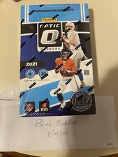 Panini 2021 Donruss Optic Football Hobby Box - 20 Packs