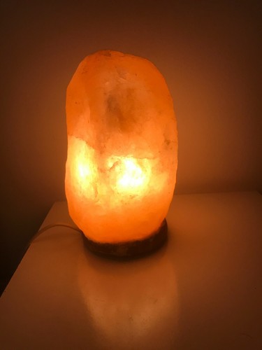 Lámpara de Sal Del Himalaya de 1.5 a 2 kilos + PORTAVELAS DE REGALO - Imagen 6 de 6