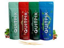 QuitPix Boosting Flavored Toothpicks Oral Fixation Vegan - Help Quit Smoking