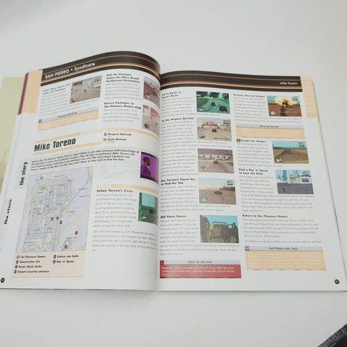 Grand Theft Auto San Andreas Official Strategy Guide - GC Brady Games with Map - Picture 4 of 6