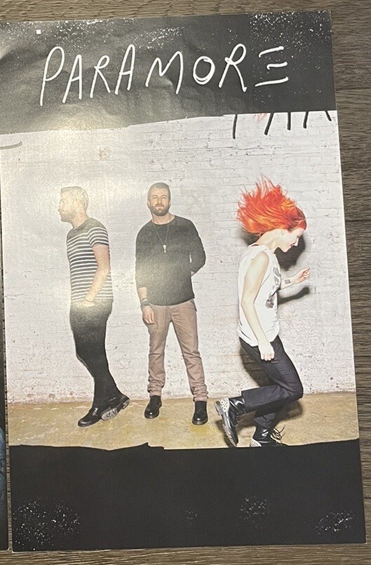 Paramore Double Sided Promo Poster | eBay