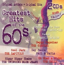 Greatest Hits of the 60's  audioCD Used - Very Good