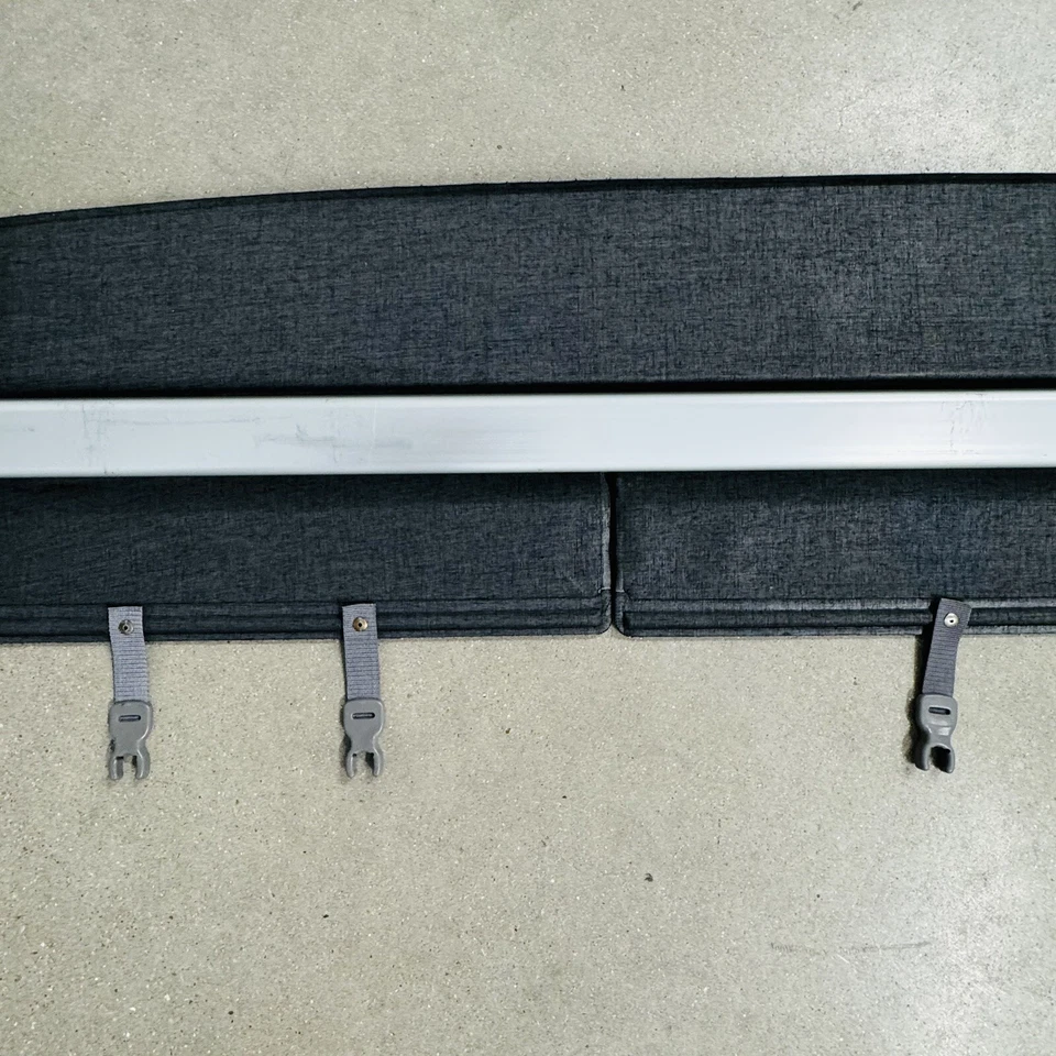 ✅ TOYOTA 4RUNNER 2003-2009 MALETERO TRASERO CUBIERTA DE CARGA FORRO GRIS OEM Foto 4 de 4