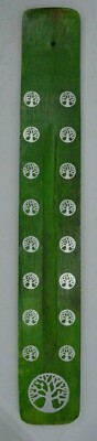 10'' Lange Flache Farbe Räucherstäbchen Halter Brenner Aschefänger Home Insence Joss