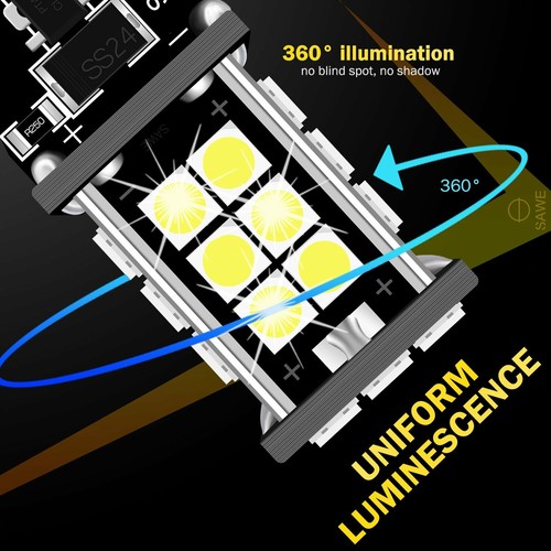 4x SAWE Blanco 921 T15 24smd LED Luz de Retroceso para Ford F15 Dodge Ram 1500 - Imagen 6 de 7