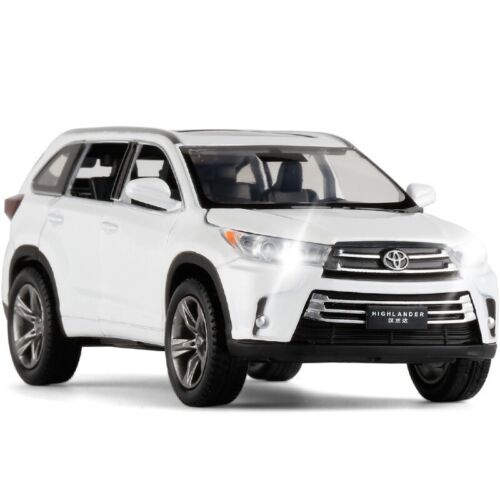 1:32 Toyota Highlander SUV Toy Model Car ABS Diecast Vehicle Collection Gifts - Picture 9 of 12