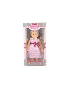 Bambolina Boutique Puppe mit Haar 20 cm