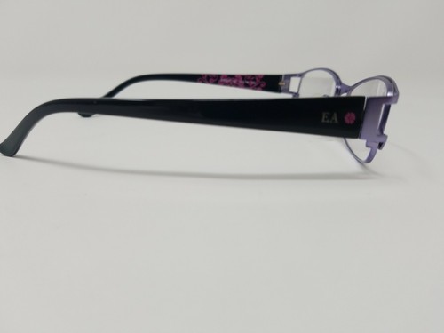 Elizabeth Arden Eyeglasses Frame USA AR0357 80 53-16-135 Lilac/Black I307 - Picture 8 of 10