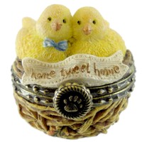 Boyds Bears Resin Mr & Mrs Nestling's Home Tweet Polyresin Treasure Box 4019383 Boyds Bears Resin Mr & Mrs Nestling's Home Tweet Polyresin Treasure Box 4019383