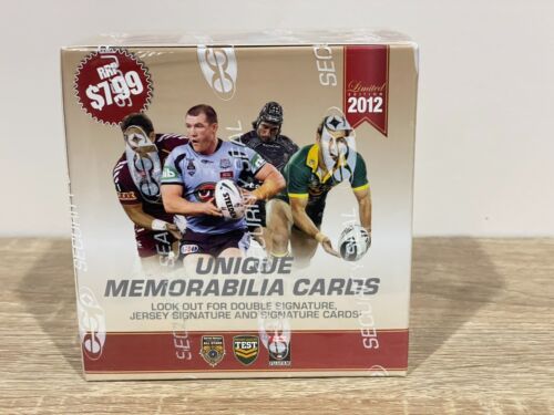 NRL Football - 2012 Limited Edition Trading Cards Booster Box (18 Packs) | New. - Picture 1 of 6