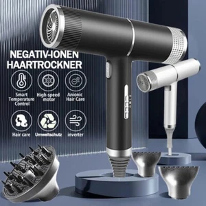 Profi 4000W Ionen Föhn Haartrockner mit 3 Diffuseur Haarfön Fön Ionen Séchoir à cheveux