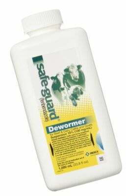 Safe-Guard Fenbendazole Dewormer 1000ml liquid 10%
