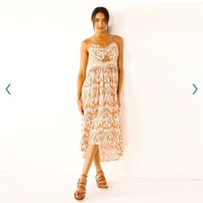 Petite Women’s Nine West High Low MIDI Dress - NWT - Size XL