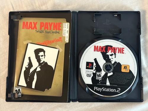 Max Payne (Sony PlayStation 2, 2001) Complete Tested - Picture 3 of 4