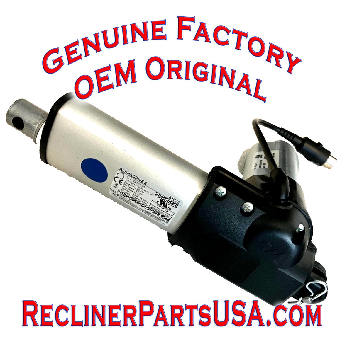 La-Z-Boy Okin Power Motor Actuator Alphadrive 81633 or 83706